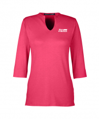 Devon & Jones Ladies' Perfect Fit™ Tailored Open Neckline Top